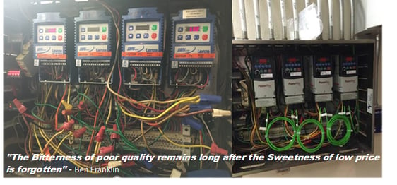 Cheap vs. quality DCKV system